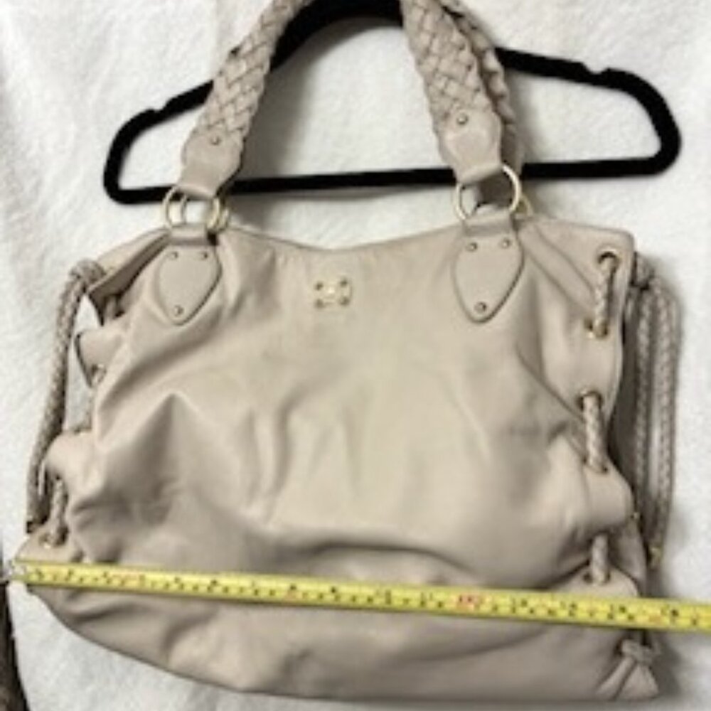 MICHAEL MK Michael Kors leather extra large handbag with magnet closure